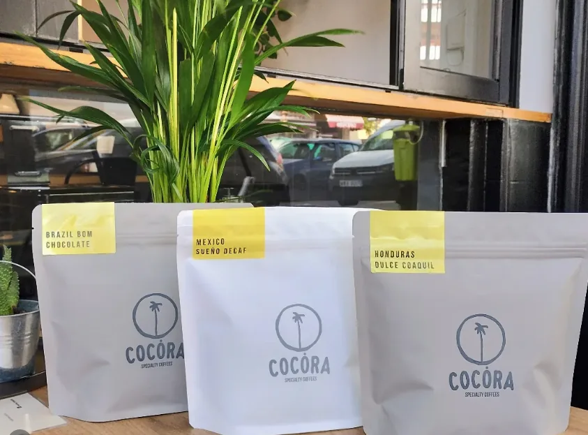 Bolsas de café de especialidad Cocóra: Brazil Bom Chocolate, Mexico Sueño Decaf y Honduras Dulce Coaquil